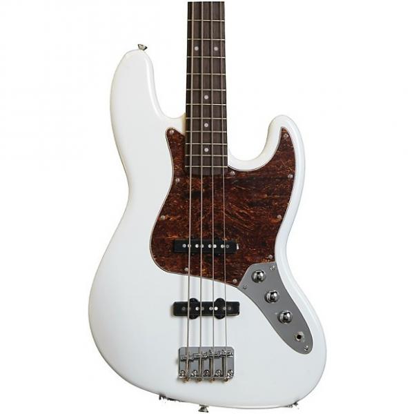 Custom Squier Vintage Modified Jazz Bass - Olympic White #1 image