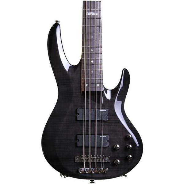 Custom ESP LTD B-208 8-String - See Thru Black #1 image