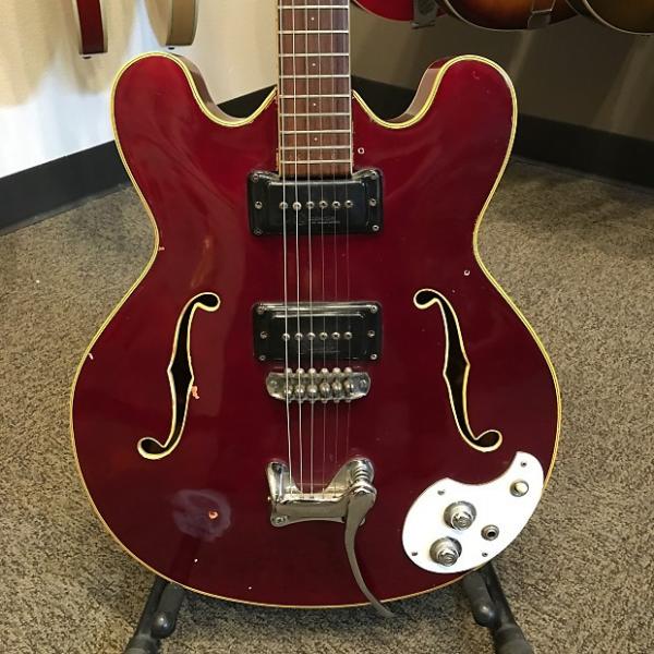 Custom Late 60's (65-68) Mosrite  Celebrity Red Electric Guitar #1 image