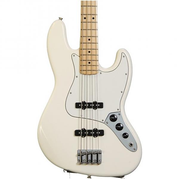 Custom Fender Standard Jazz Bass - Arctic White with Maple Fingerboard #1 image