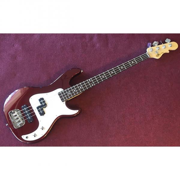 Custom G&amp;L Tribute SB-2 4 String Bass Bordeaux Red #1 image
