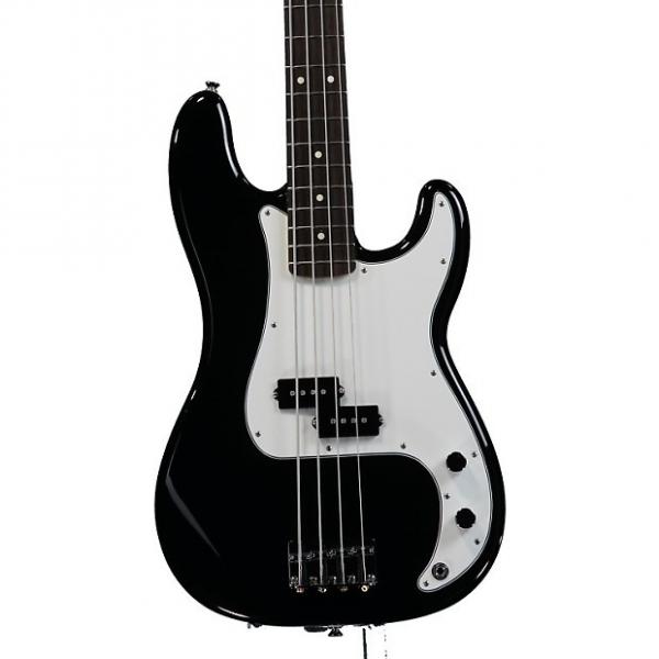 Custom Fender Standard Precision Bass - Black with Rosewood Fingerboard #1 image