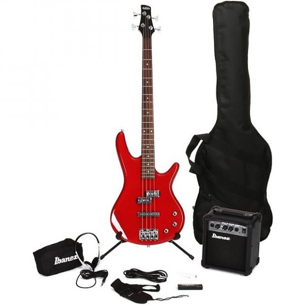 Custom Ibanez IJXB150B Jumpstart Bass Pack - Red #1 image