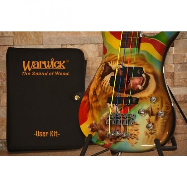 Custom WARWICK Ltd. Edition TM Stevens Signature Bass &quot;Zooloo Warrior&quot; #1 image