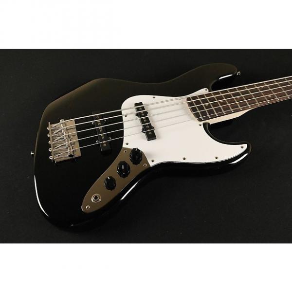 Custom Squier by Fender Affinity Jazz Bass V - Black 826 #1 image