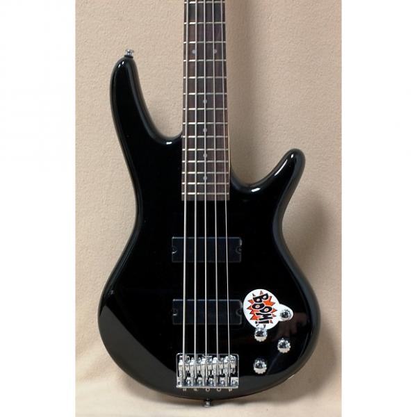 Custom Ibanez GSR205 5-String Bass in Black #1 image