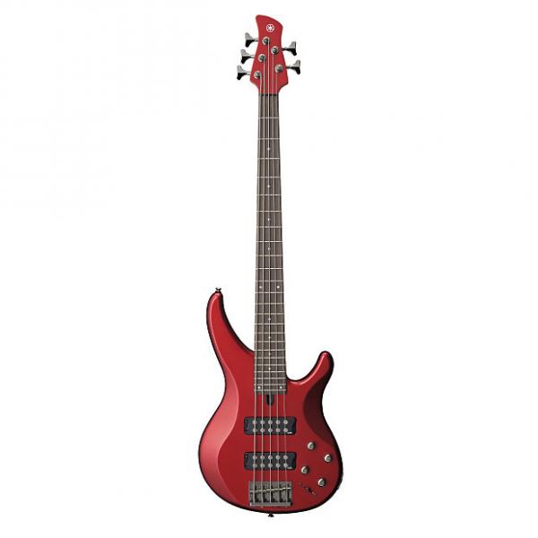 Custom Yamaha TRBX305 Car Candy Apple Red 5 String Bass Guitar #1 image