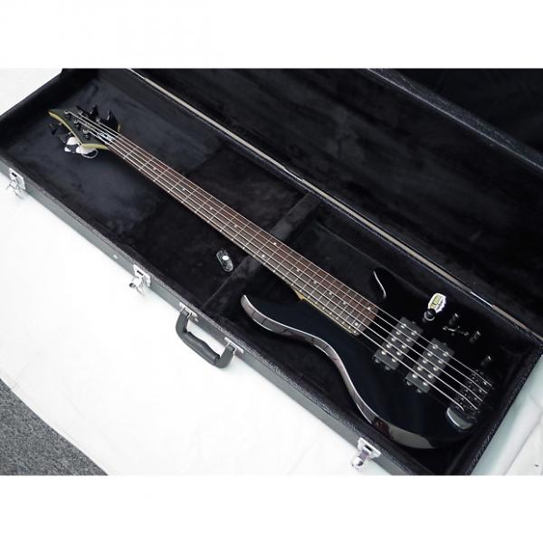 Custom TRABEN Chaos 5-string BASS guitar Gloss Black NEW w/ Hard Shell Case #1 image