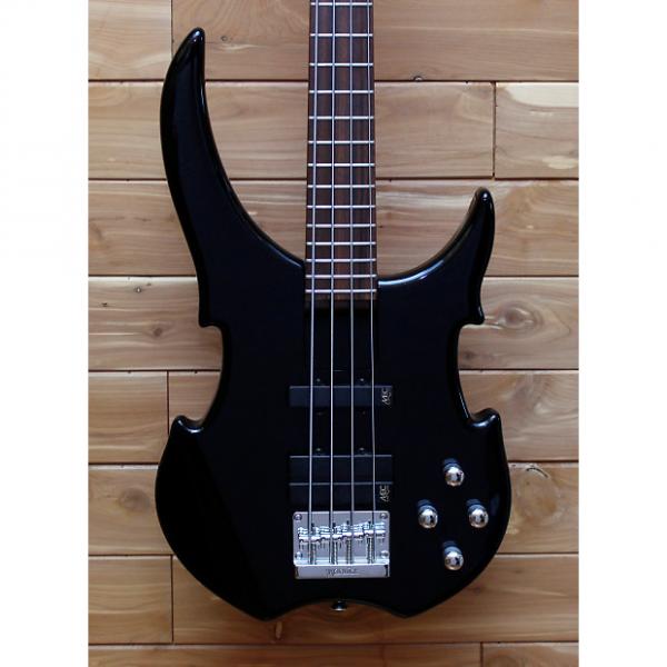 Custom Warwick RockBass Vampyre 4 String Bass Black #1 image