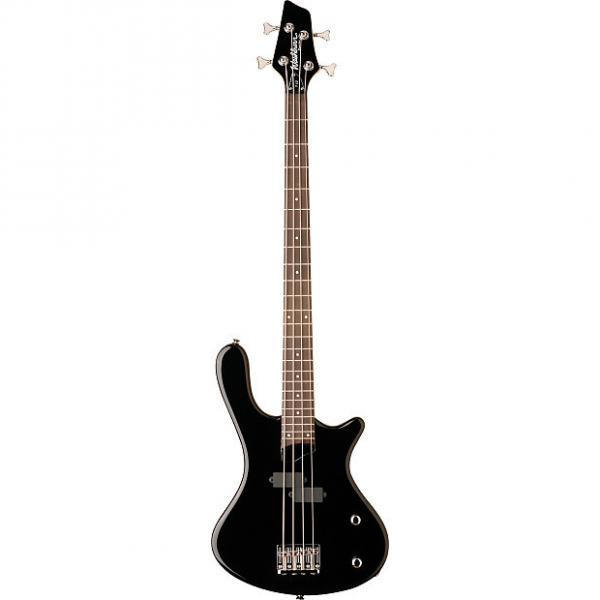 Custom Washburn T12B Taurus Series Electric Bass Guitar with Tuners and Black Finish #1 image