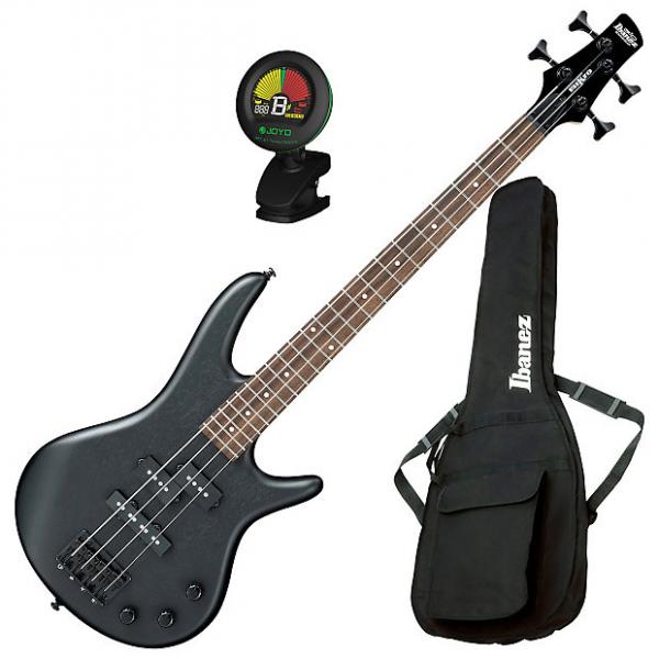 Custom Ibanez GSRM20BWK GIO MiKro 4-String Bass Guitar Bundle #1 image