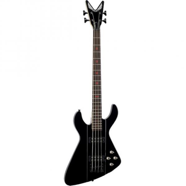 Custom Dean Metalman 2A Demonator Bass Guitar DMT Design Pickups with Active 2-Band EQ - Classic Black Finish (DEMONATOR M2A) #1 image