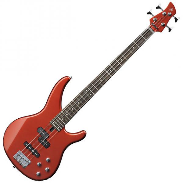 Custom Yamaha TRBX204 4-String Electric Bass Guitar Red Metallic #1 image
