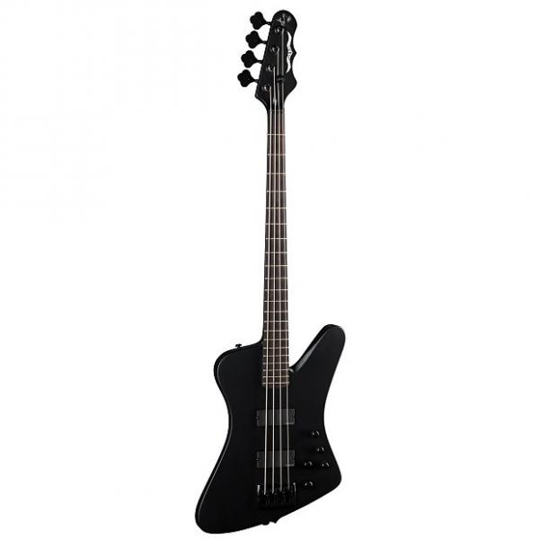 Custom Dean Guitars JE HYBRID PRO BKS John Entwistle Hybrid Pro Bass Guitar, Black Satin #1 image