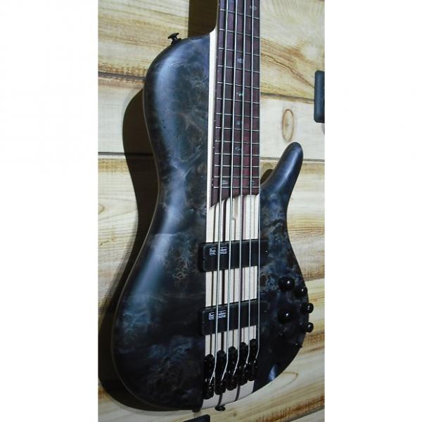Custom New Ibanez SRSC805 Cerro 5 String Single Cut Electric Bass Deep Twilight Flat #1 image