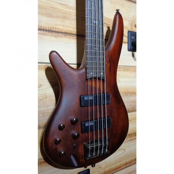 Custom New Ibanez SR505L 5 String Electric Bass Brown Mahogany Left Handed #1 image