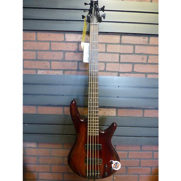 Custom Ibanez GIO GSR205SM Charcoal Brown Burst 5-String Electric Bass #1 image