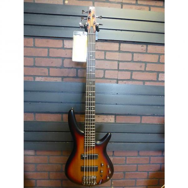 Custom Ibanez SR505 Flat Burst 5-String Electric Bass #1 image