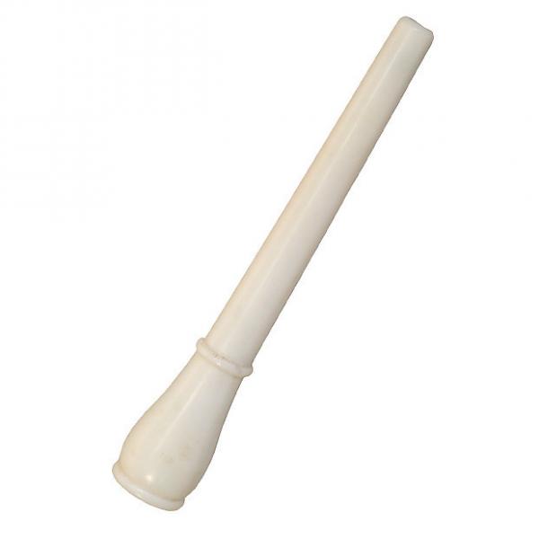 Custom Roosebeck 6&quot; Bagpipe Blow Pipe Mouthpiece White Plastic #1 image