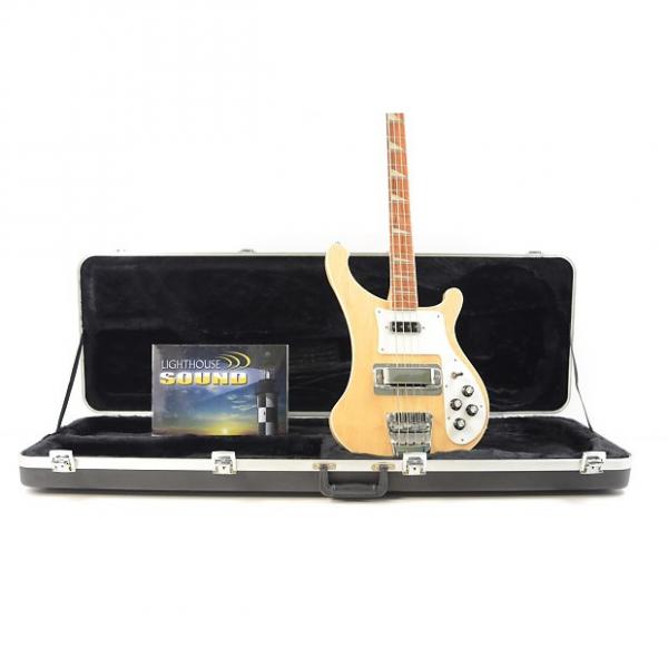 Custom 2006 Rickenbacker Model 4003 Stereo Bass Guitar - Natural w/ OHSC #1 image
