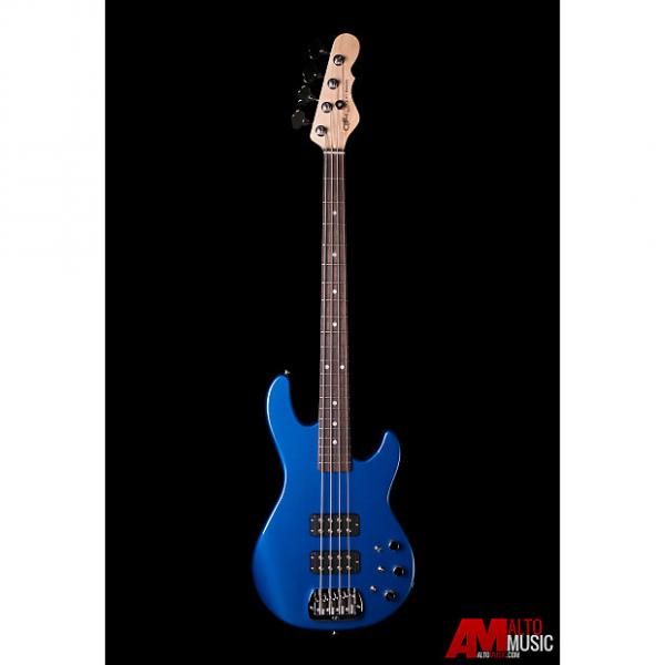 Custom G&amp;L l2000 Midnight Blue Metallic Bass - Rosewood w/ Case #1 image