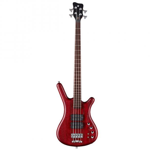 Custom Warwick Pro Series Corvette $$ 4-String Bass, Burgundy Red Oil #1 image