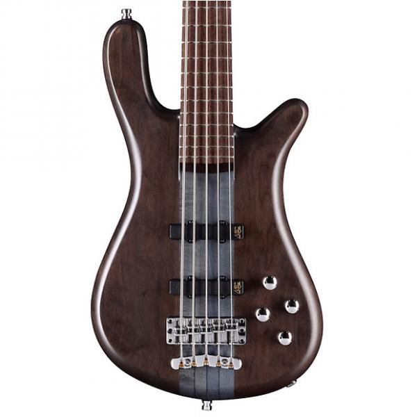 Custom Warwick Pro Series Streamer Stage I 5-String Bass, Nirvana Black Oil #1 image