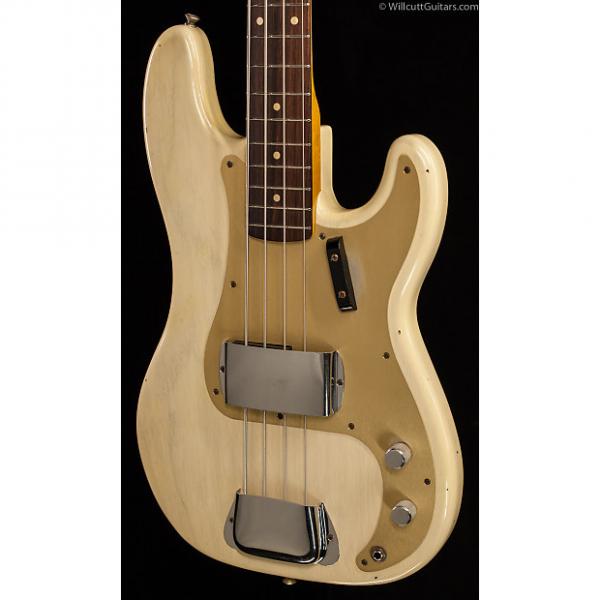 Custom Fender Custom Shop 1959 Journeyman Relic® Precision Bass® White Blonde (296) #1 image