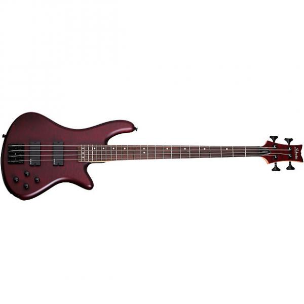 Custom Schecter Stiletto Custom-4 Vampyre Red Satin VRS NEW Electric Bass + FREE GIG BAG! Custom 4 Custom4 #1 image