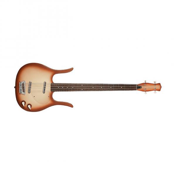 Custom Danelectro Bass Guitar - 58 Longhorn Reissue - Copperburst #1 image