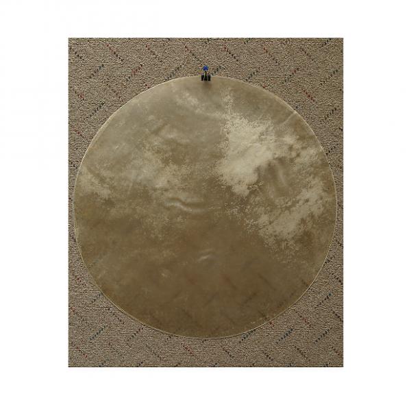 Custom Mid East 22&quot; Natural Calfskin Drum Head Medium CF22 MD #1 image