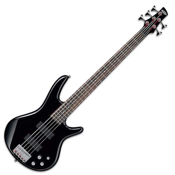 Custom Ibanez GSR205 5-String Electric Bass, Black #1 image