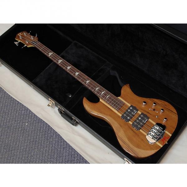 Custom BC RICH Greg Weeks EAGLE 4-string Signature BASS guitar Koa w/ Hard Case - NEW #1 image