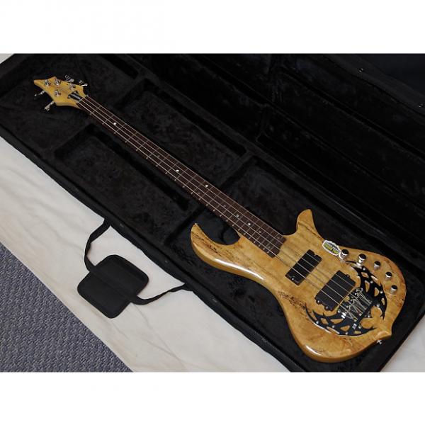 Custom Traben Array Limited 4-string BASS guitar w/ CASE - Spalt Maple - Active Preamp #1 image