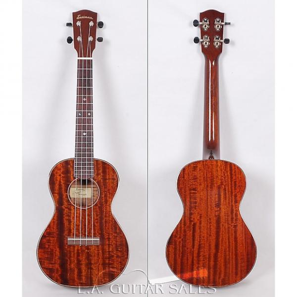 Custom Eastman EU3T Figured Mahogany Tenor Ukulele Uke From LA Guitar Sales With Case #1 image