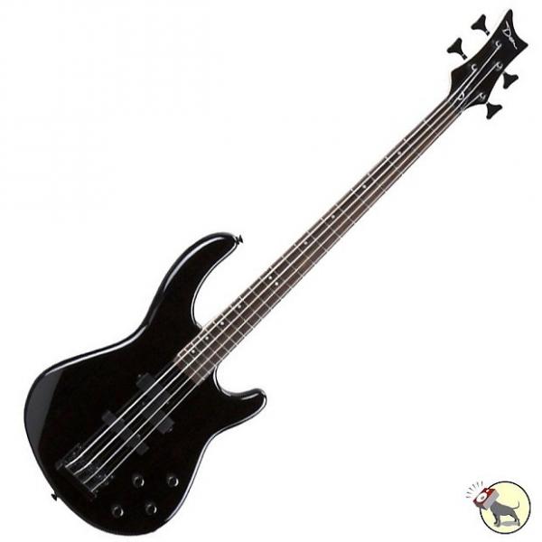 Custom Dean Guitars E10APJ Electric Bass Guitar Classic Black #1 image