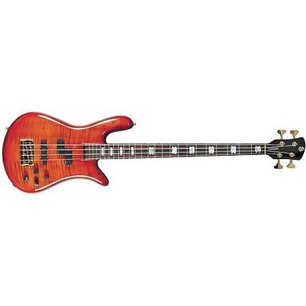 Custom Spector Bass Euro4LX Bass Guitar, High Gloss Ultra Amber #1 image