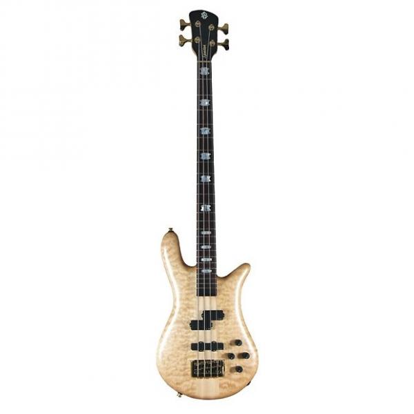 Custom Spector Euro4LX Classic Bass Guitar (Natural Oil) #1 image