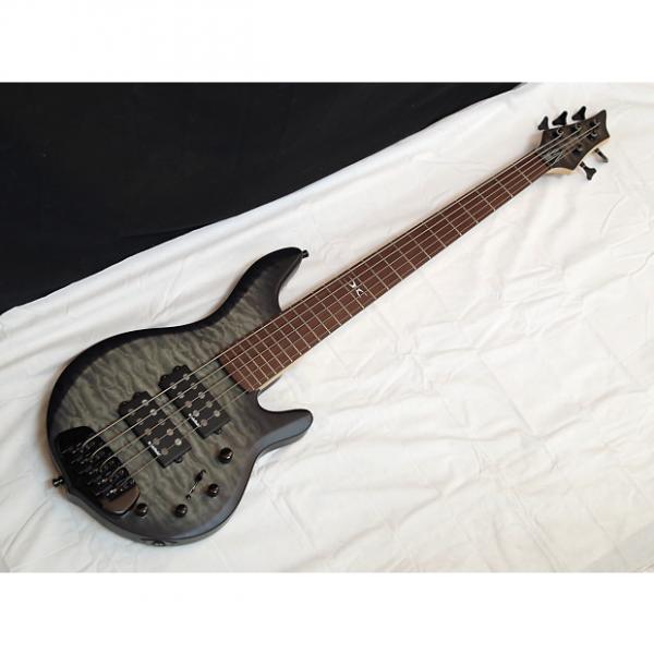 Custom Traben Chaos Core 5-string Bass guitar Satin Black Wash - NEW #1 image