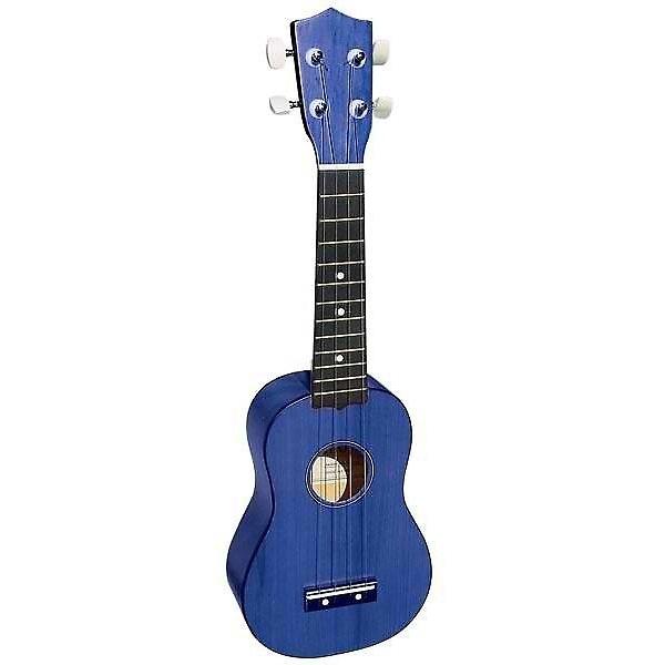 Custom Monterey MU-175BL Soprano Ukulele Blue Finish Uke Kids Guitar MU-175 - BNIB - BM #1 image