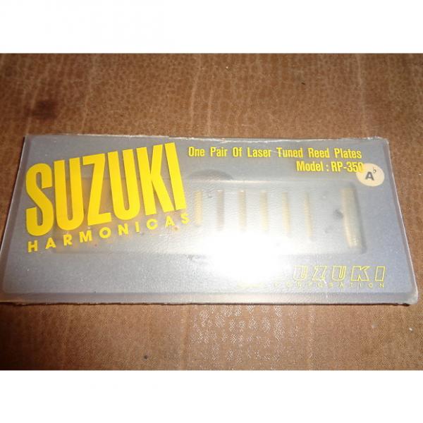 Custom new old stock Suzuki Harmonicas Pair of Laser Tuned Reed Plates Key of Ab Model RP-350 #1 image
