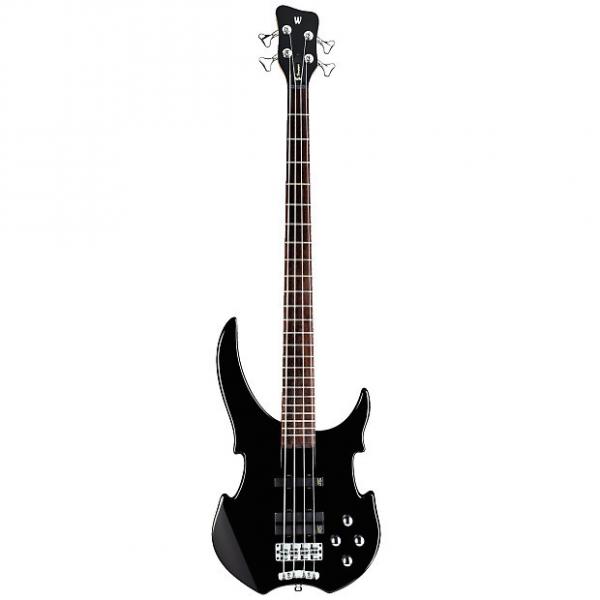 Custom Warwick RockBass Vampyre 4-String Bass, Black, Dark Lord #1 image