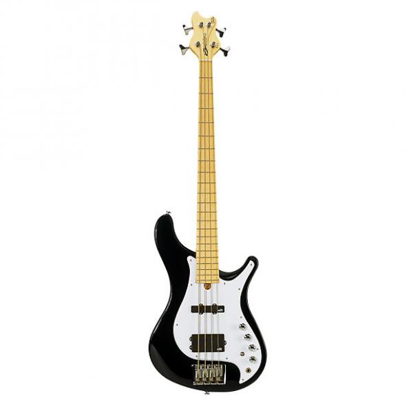 Custom Brubaker 4-String MJX Bass, Black - Factory Second #1 image
