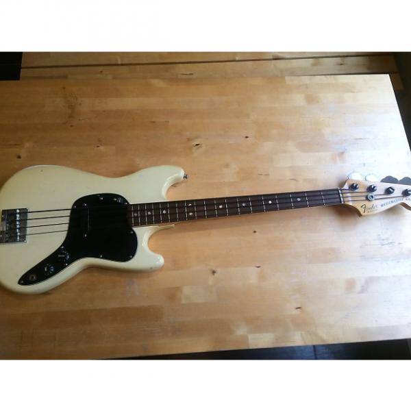 Custom Fender Musicmaster 1977 White #1 image