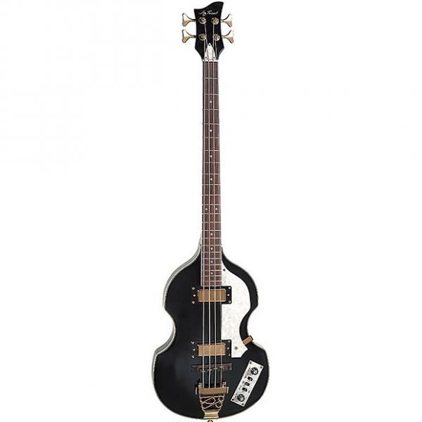 Custom Jay Turser JTB-2B Series Electric Bass Guitar, Black #1 image