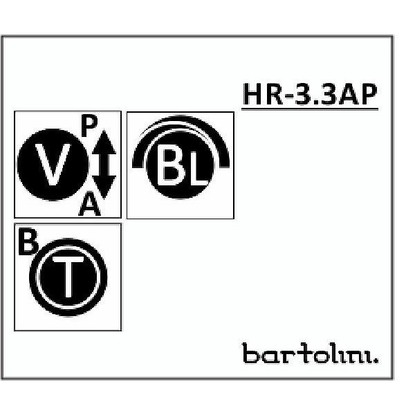 Custom Bartolini HR-3.3AP Pre-Wired 2 Band EQ Active/Passive Vol, stacked bass/treble &amp; blend #1 image