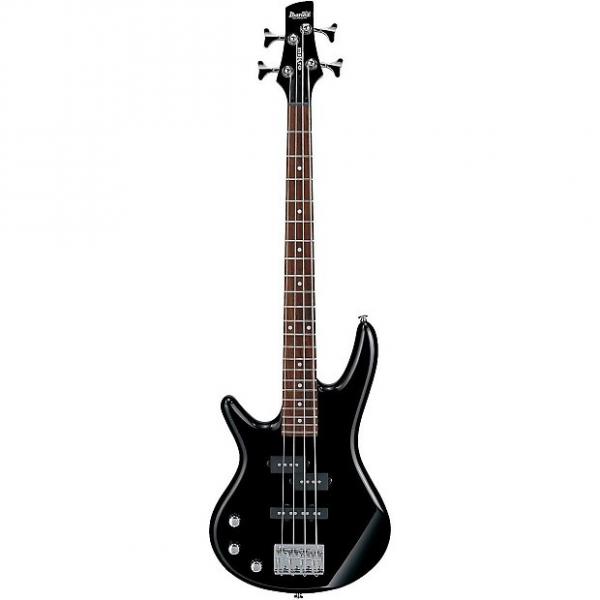 Custom Ibanez GSRM20L Mikro Left-Handed 4-String Short Scale Bass Guitar Black #1 image