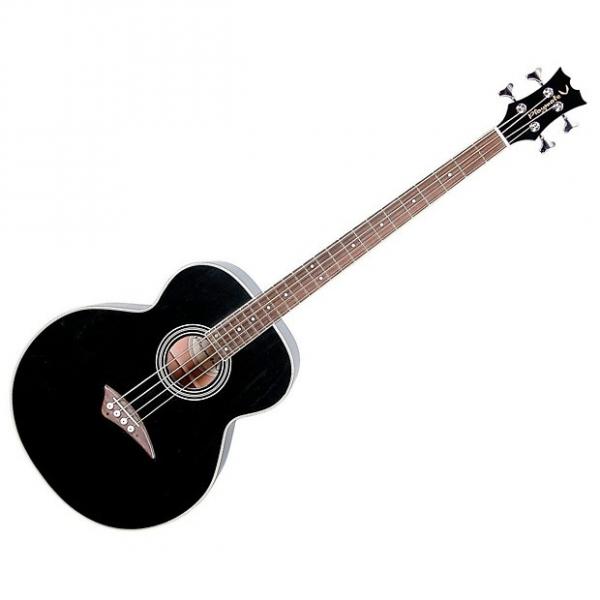Custom Dean Guitars EAB 4-String Acoustic-Electric Bass Guitar - Classic Black #1 image