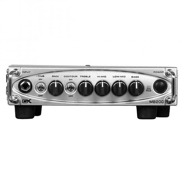 Custom Gallien Kreuger MB-200 200w MB Series Ultralight Head Bass Guitar Amplifier #1 image