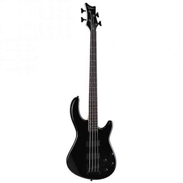 Custom Dean Guitars E10A CBK 4-String Bass Guitar - Classic Black #1 image